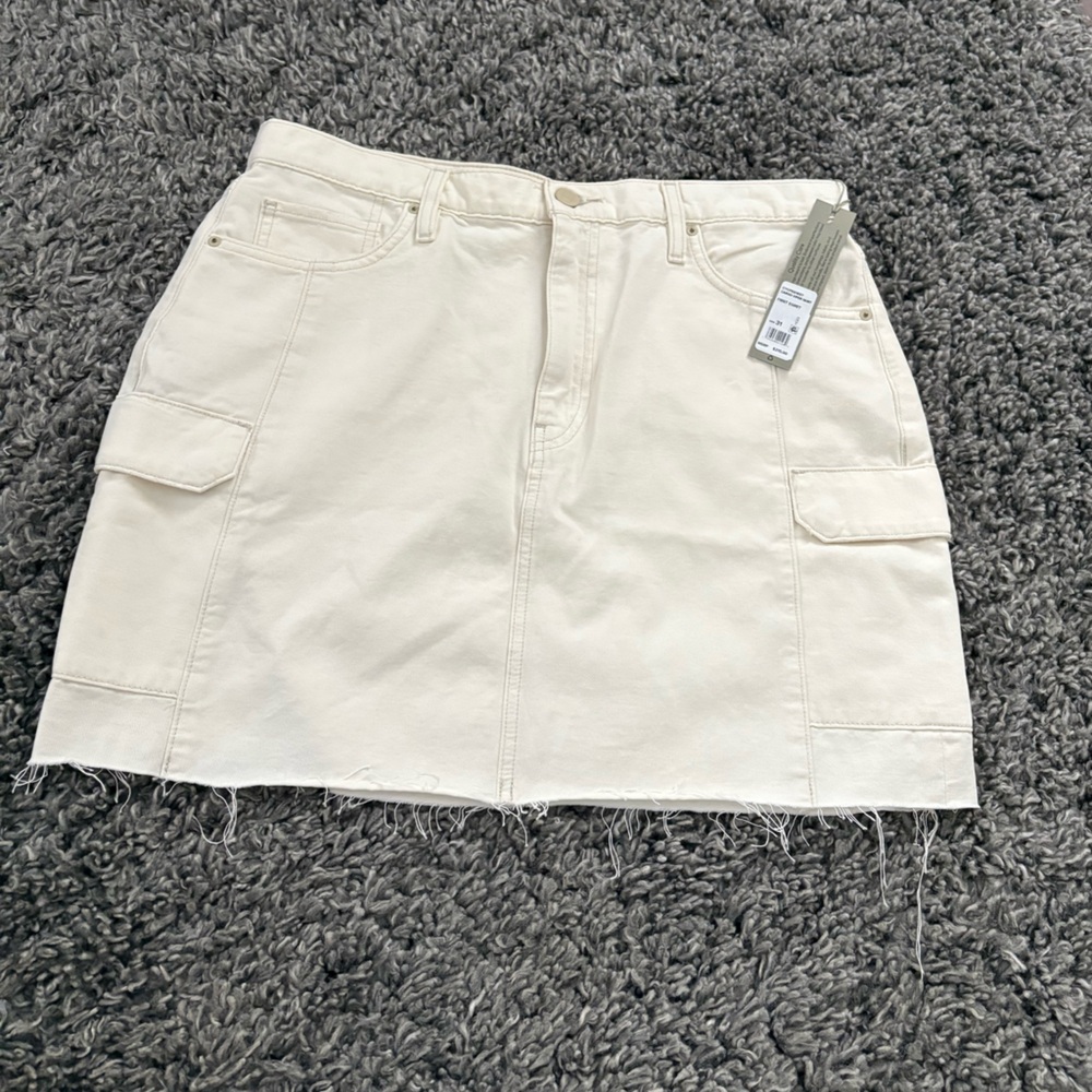 Hudson Jeans Cargo Viper Mini Skirt NWT
